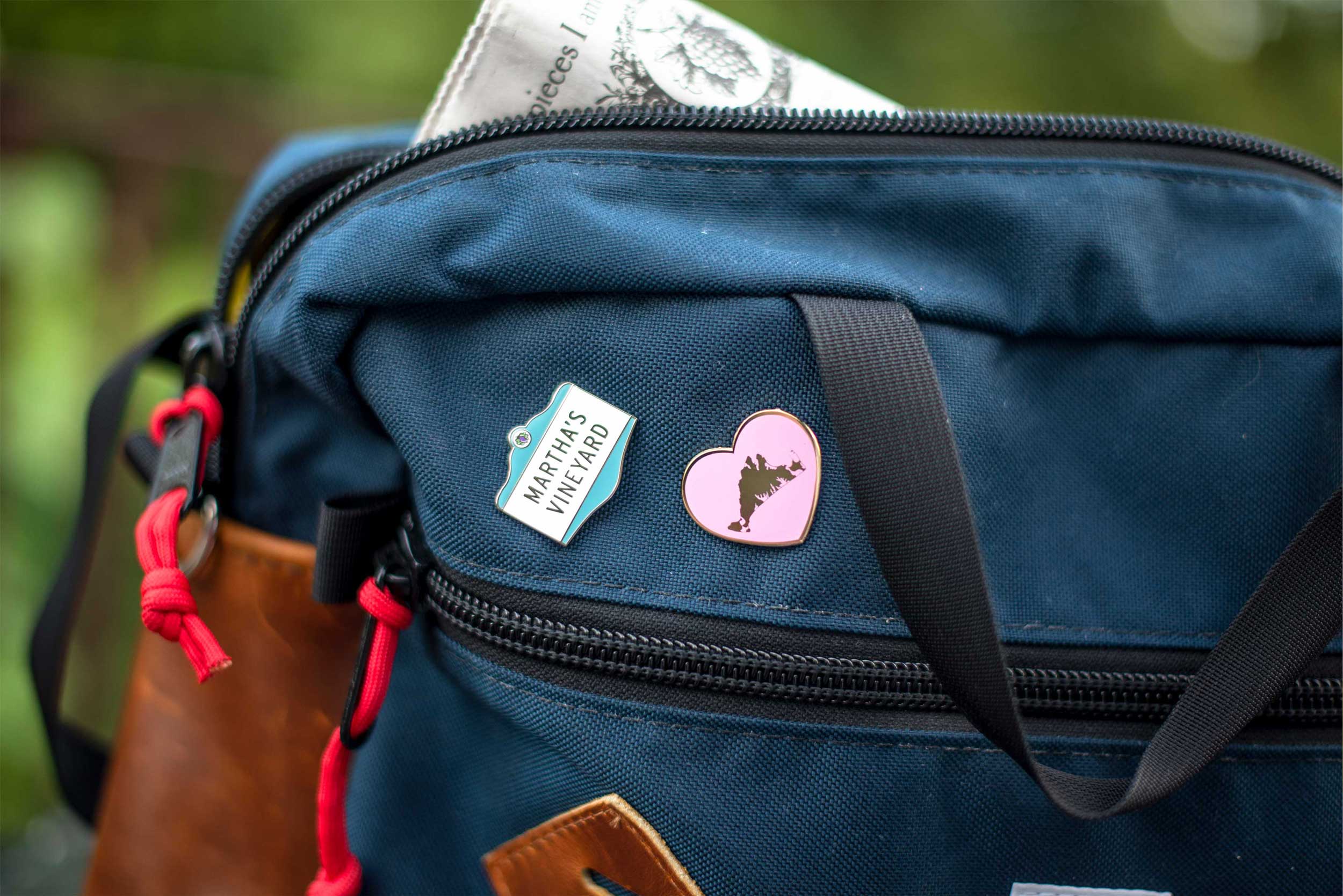 Martha's Vineyard Enamel Pins