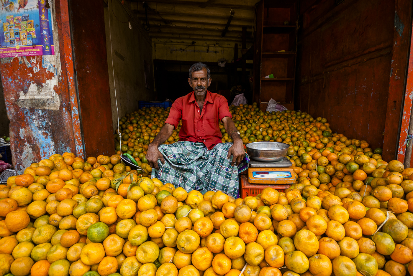 Trivandrum, India, Orange, Merchant, Seller
